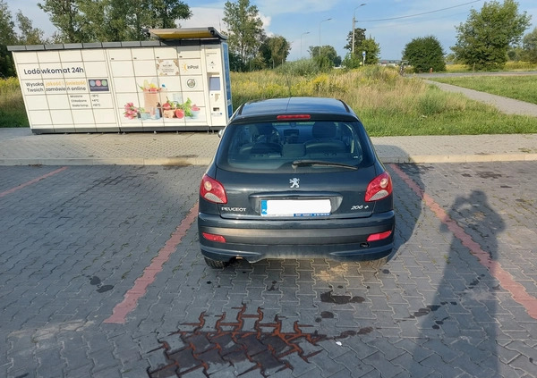 Peugeot 206 plus cena 8000 przebieg: 130000, rok produkcji 2009 z Kraków małe 29